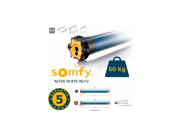 מנועי SOMFY RTS רדיו שלטים