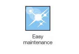 Easy maintenance